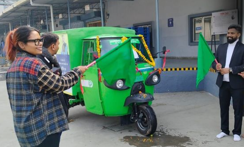 Vehicle for mid-day meal delivery
