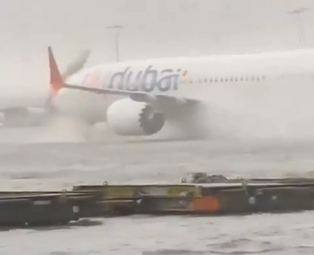 Cataclysmic UAE weather: Dubai airport flooded, Al Ain road turns into waterfall
