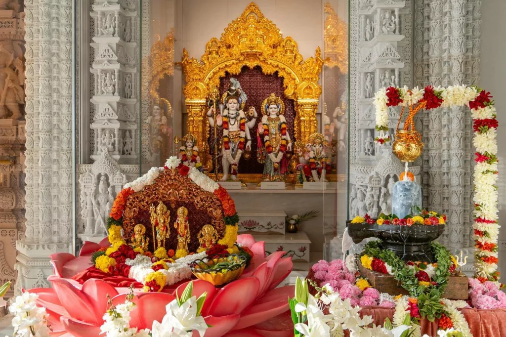 BAPS Hindu Mandir Abu Dhabi idols