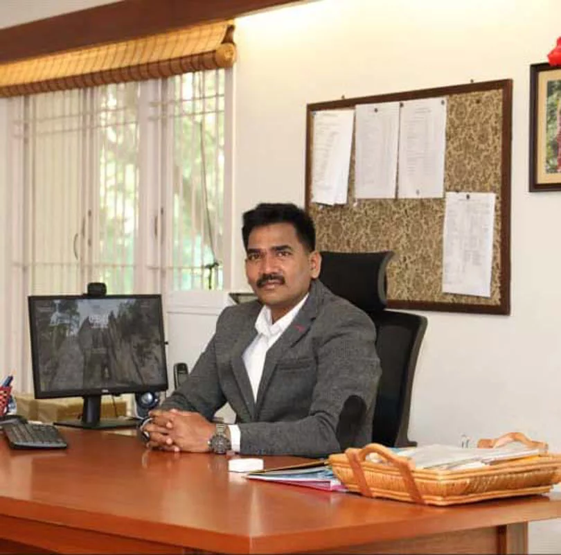 Suresh Kumar Chikkala, Director, Kalakshetra. Photo courtesy: www.kalakshetra.in
