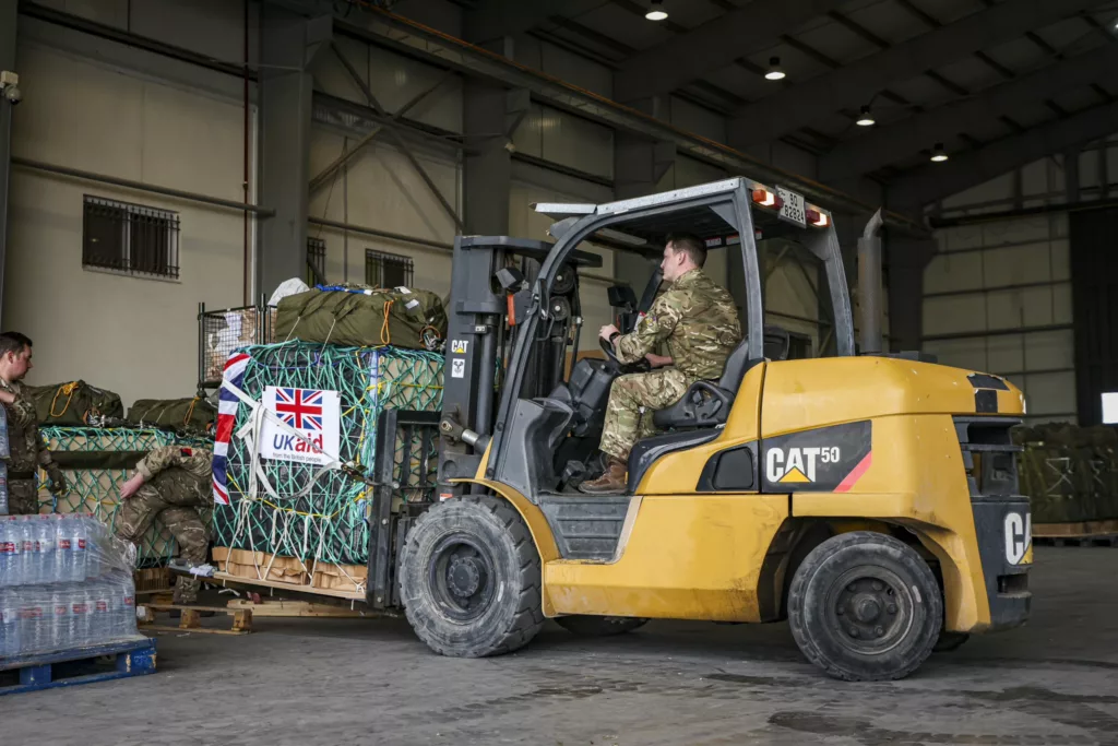 UK aid for Gaza