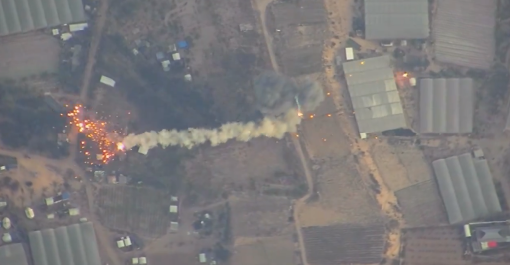Gaza war footage from the Hamas stronghold of Khan Younis