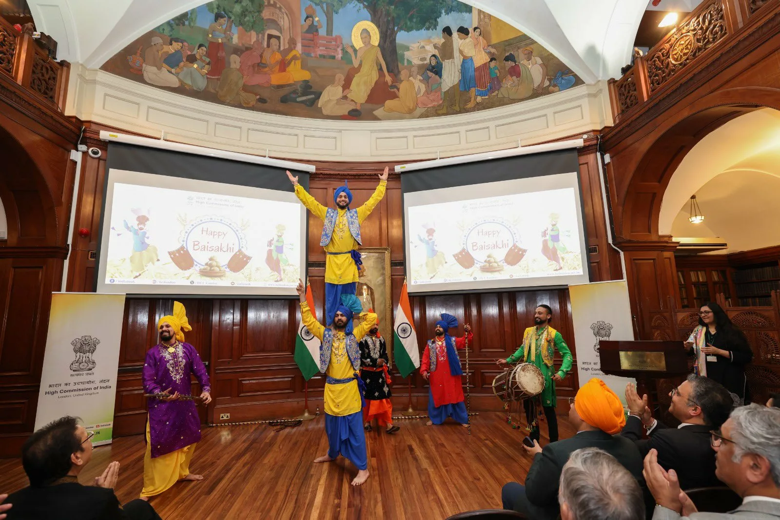 Indian mission in London celebrates Baisakhi with bhangra and tribute to Sikh tenets