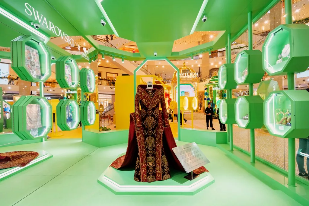 Pavilion KL's Centre Court captivates with the Swarovski Creators Lab Exclusive. Photo courtesy: Pavilion Kuala Lumpur