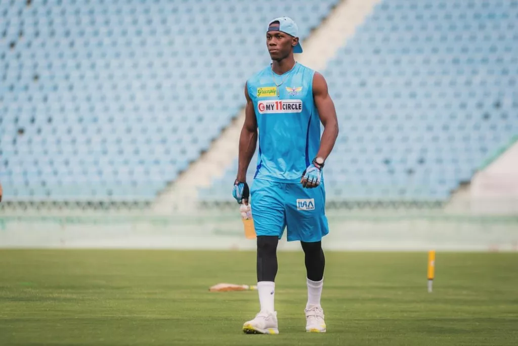 West Indies and LSG pacer Shamar Joseph. Photo courtesy: Shamar Joseph/Instagram