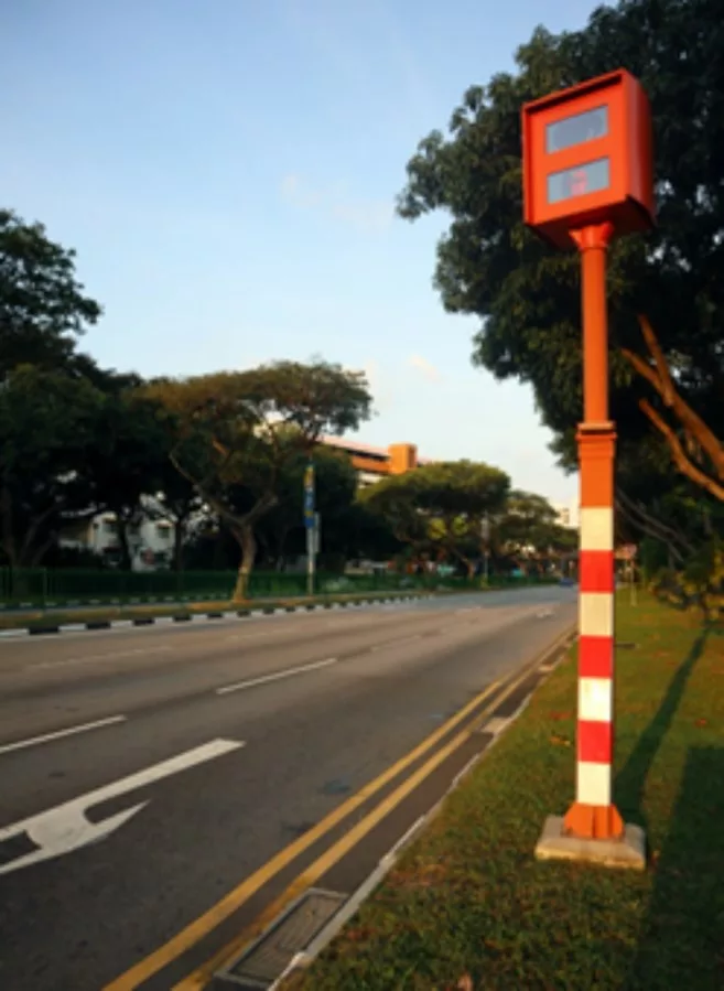 Singapore red light camera