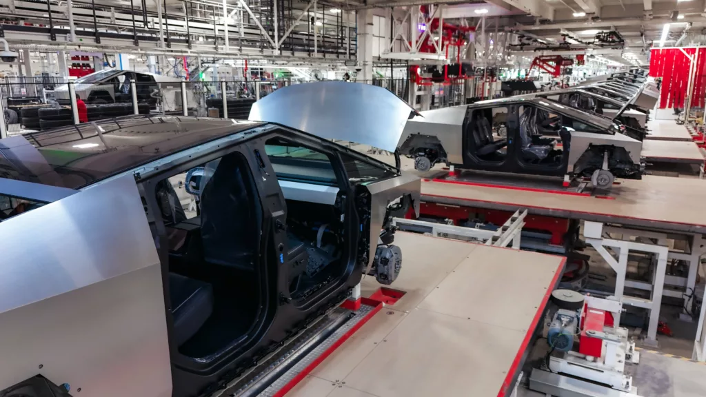 Tesla manufacturing unit