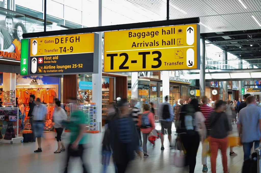 Airport passengers