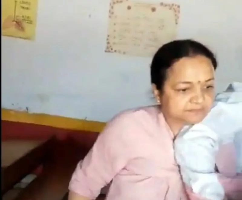 Agra school principal