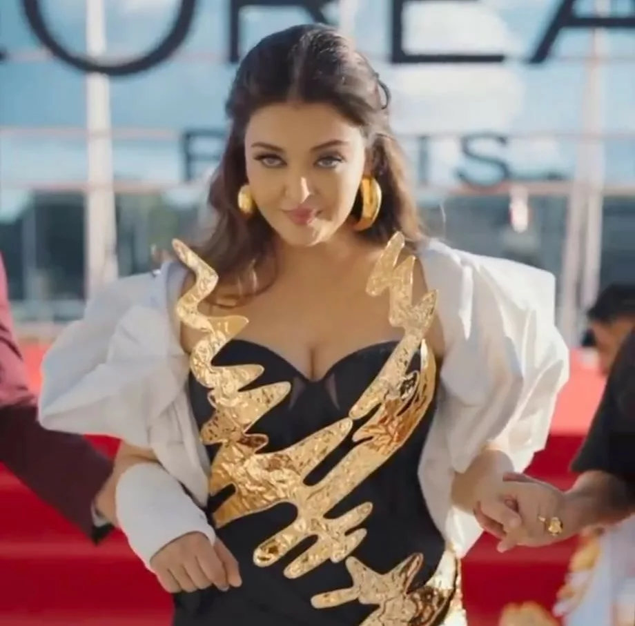 Aishwarya Rai Bachchan made her Cannes red carpet appearance in 2024 witha