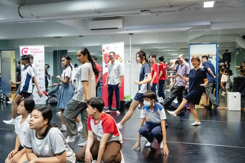 Youth participants at DOTS Academy @ Central