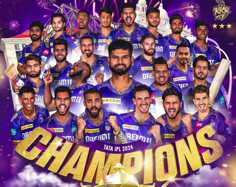 Venkatesh Iyer hammers unbeaten 52, helps KKR beat SRH by 8 wickets to clinch third IPL title 