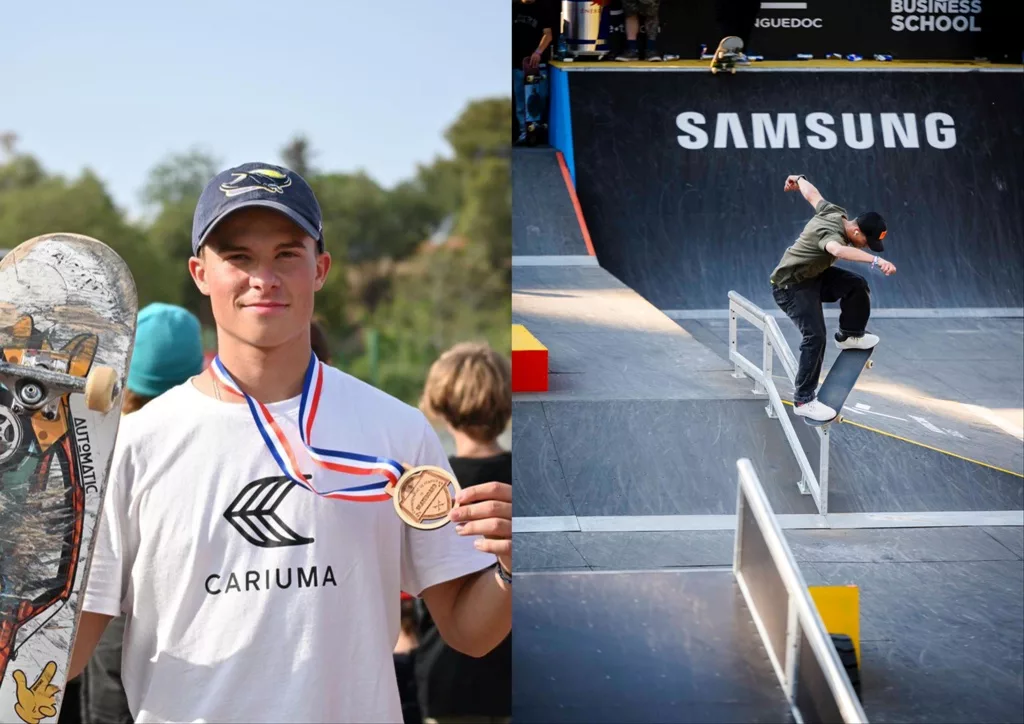 French skater Max Berguin. Photo courtesy: Media release
