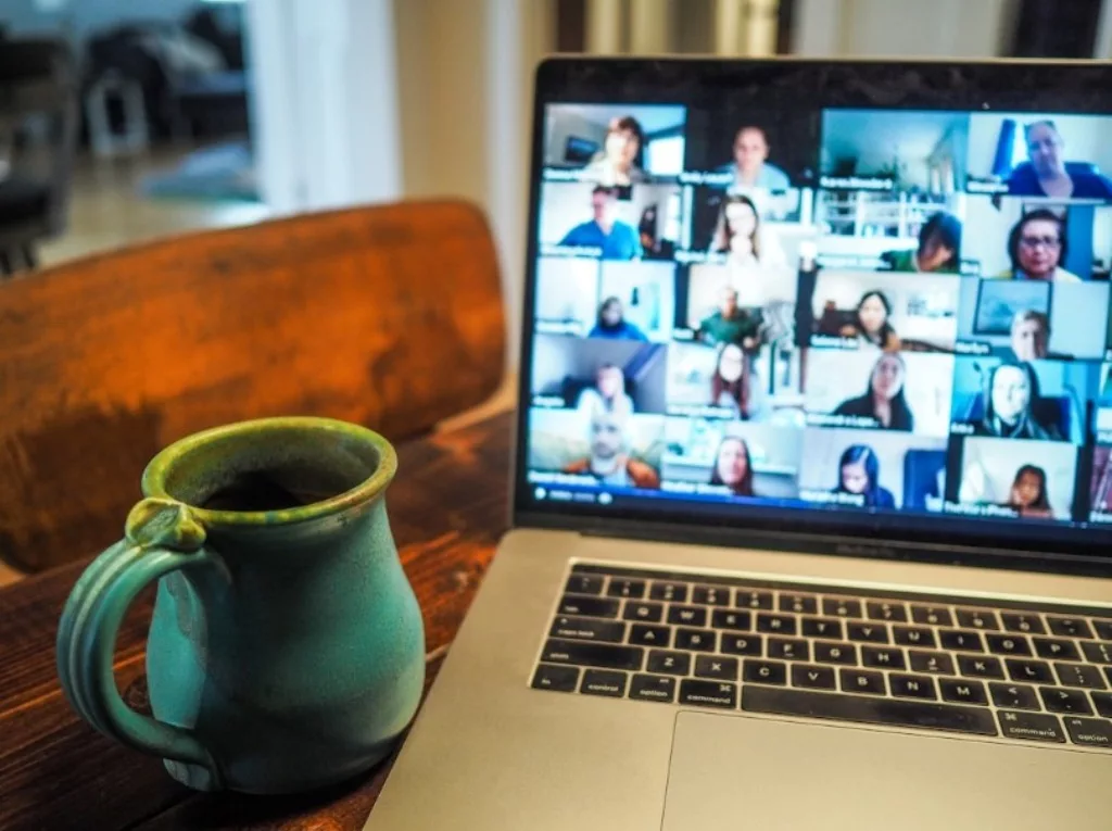 Team members engage in a virtual meeting to strategise methods for preventing revenue leakage within the organisation. Photo courtesy: Collected