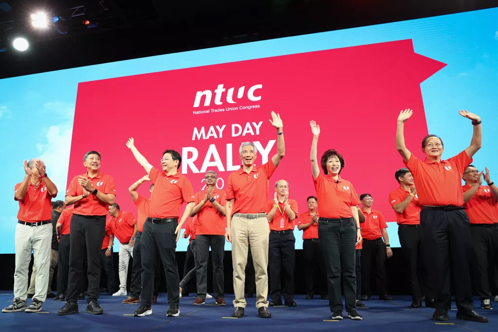 PM Lee at the NTUC May Day Rally 2023