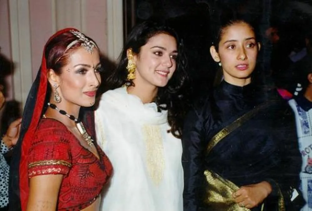 Preity Zinta and Manisha Koirala worked in Dil Se.