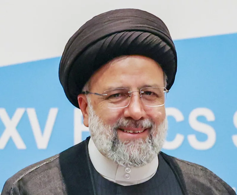 A helicopter carrying Iranian President Ebrahim Raisi crashes