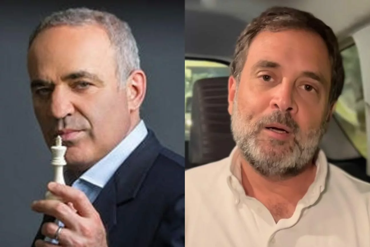 Chess legend Kasparov on Rahul Gandhi: I hope my little joke is not seen as expertise
