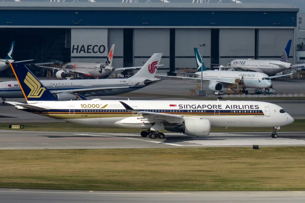 A representational image of a Singapore Airlines flight. Photo courtesy: N509FZ/Wikipedia