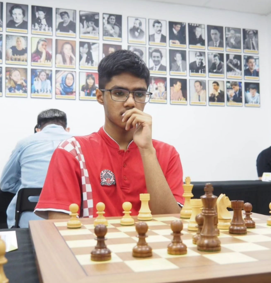 Singapore new GM Siddharth Jagadeesh