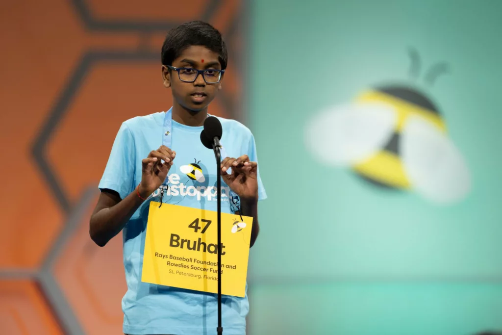 Spelling Bee 2024 winner Indian-American student Bruhat Soma