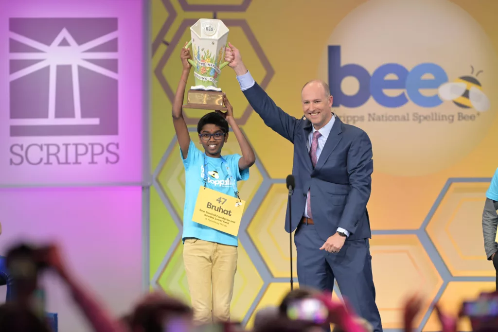 Spelling Bee 2024 winner Indian-American student Bruhat Soma
