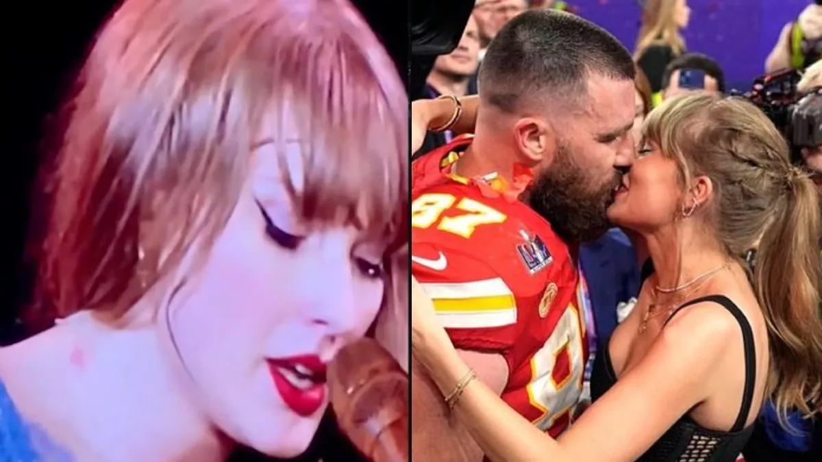 WATCH: Taylor Swift flaunts hickey at Sweden concert post vacation with beau Travis Kelce in Italy