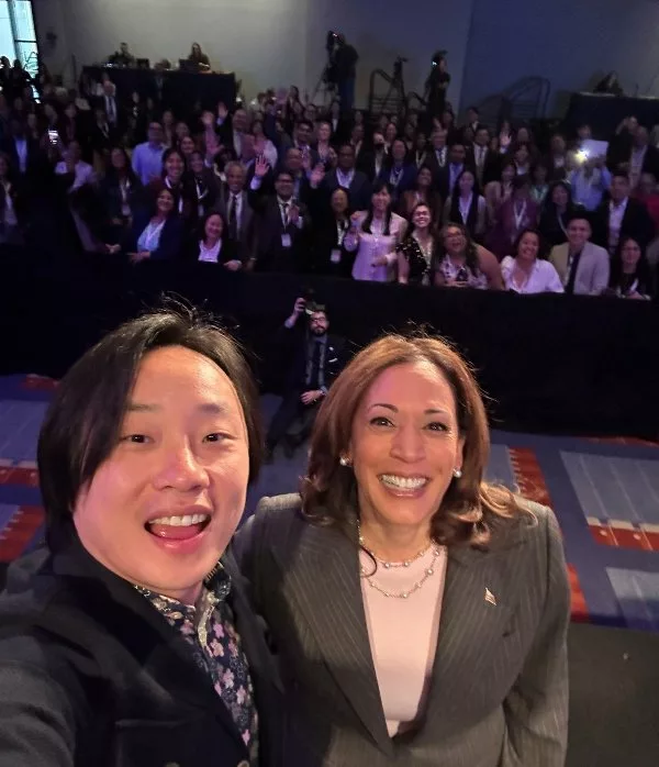 “Kick that f***ing door down,” says VP Kamala Harris to Asian Americans