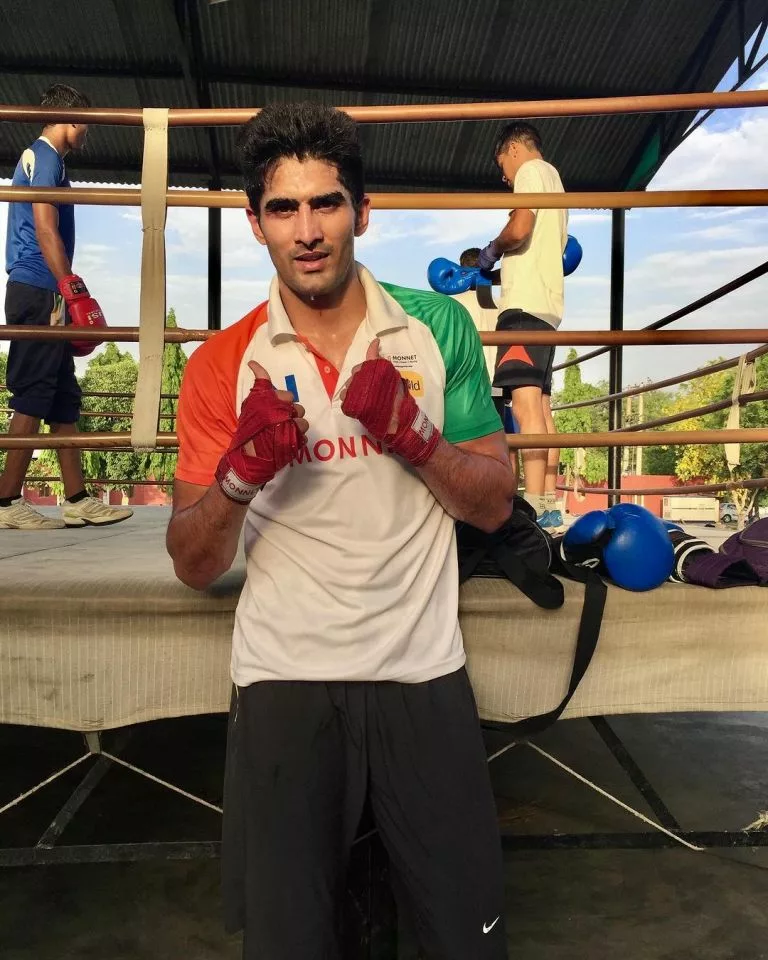 Olympic medallist and pro boxer Vijender Singh. Photo courtesy: Vijender Singh/Instagram