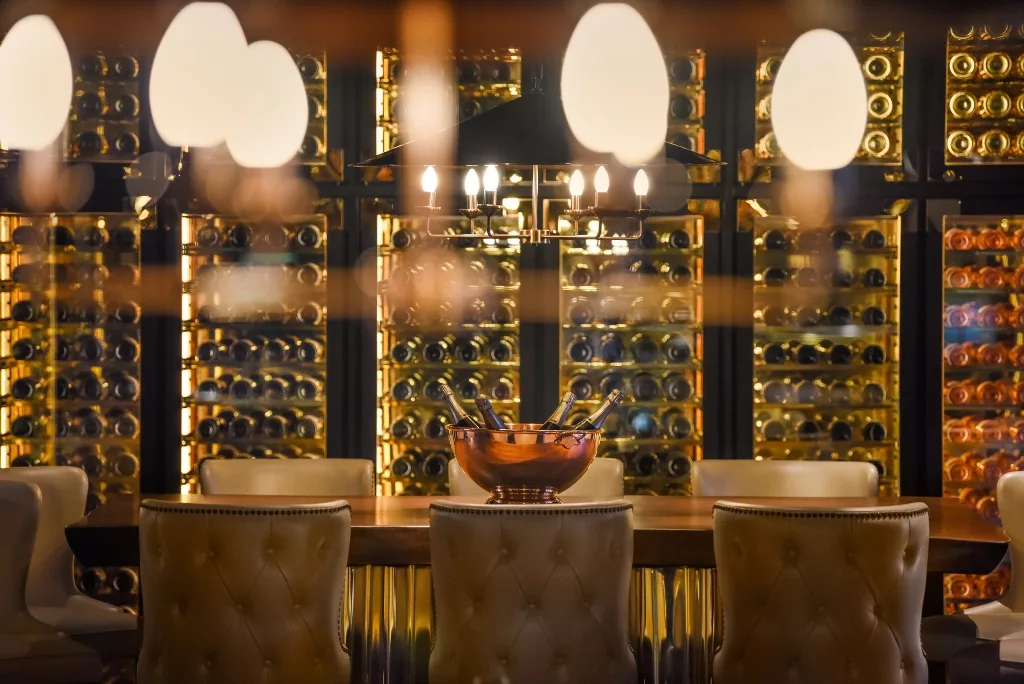 Wine Library. Photo courtesy: Raffles Hotel Singapore