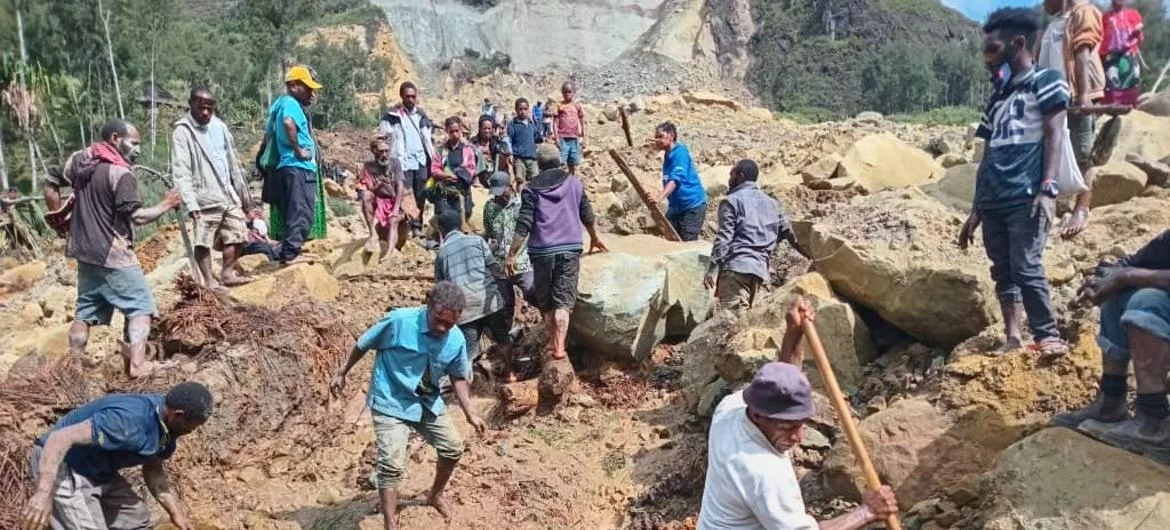 India announces relief assistance for landslide-hit Papua New Guinea