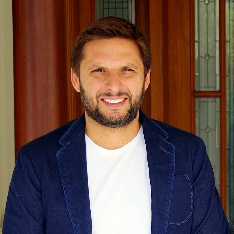 Former Pakistani cricketer Shahid Afridi