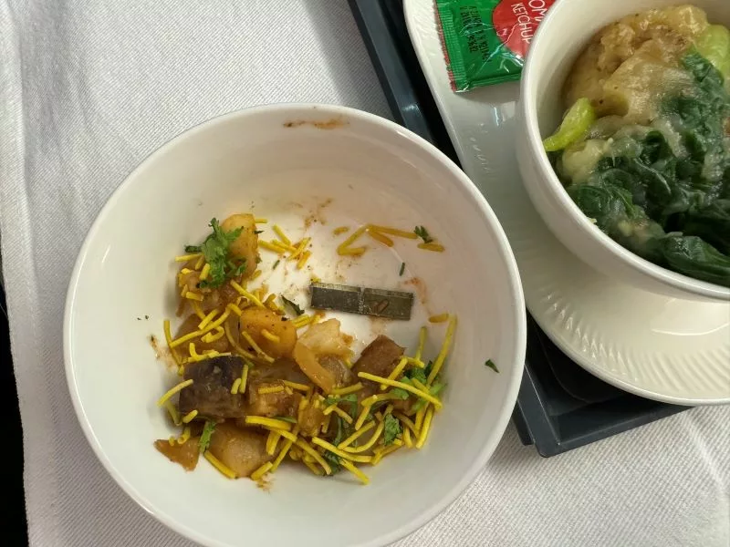 Air India passenger posts on social media after he finds metal blade in food served on flight 