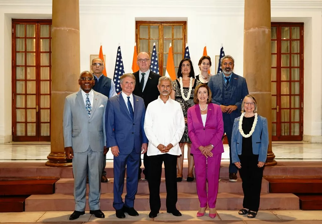 EAM Jaishankar meets US Congressional delegation in New Delhi, appreciates support for bilateral strategic partnership