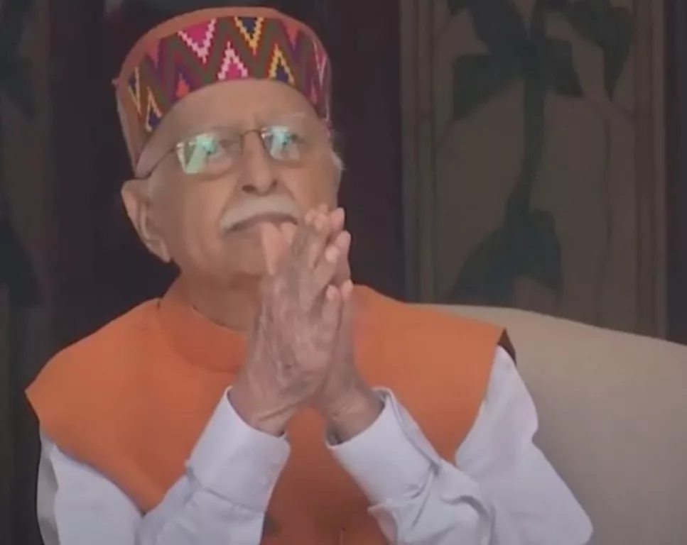 Lal Krishna Advani. Photo courtesy: Screengrab from YouTube