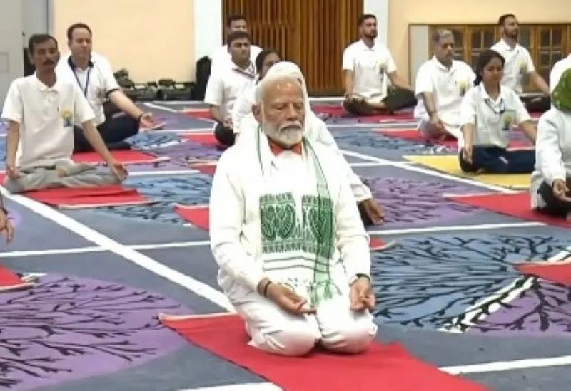 Narendra Modi leads nation in observing 10th International Day of Yoga in Srinagar