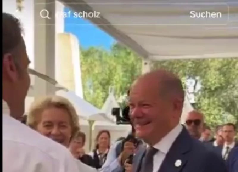 German chancellor Olaf Scholz