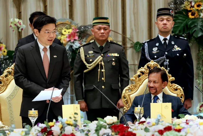 PM Wong speaks in Brunei