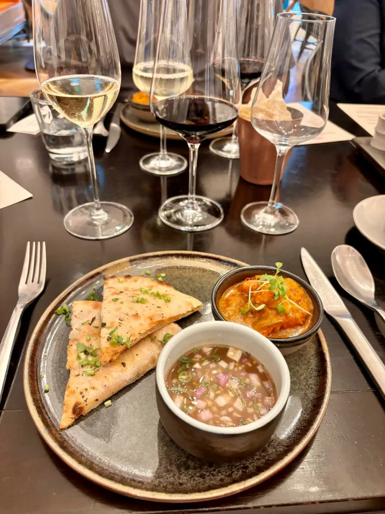 Murgh Taka Tak with Amritsari kulcha and Khatti Methi chutney