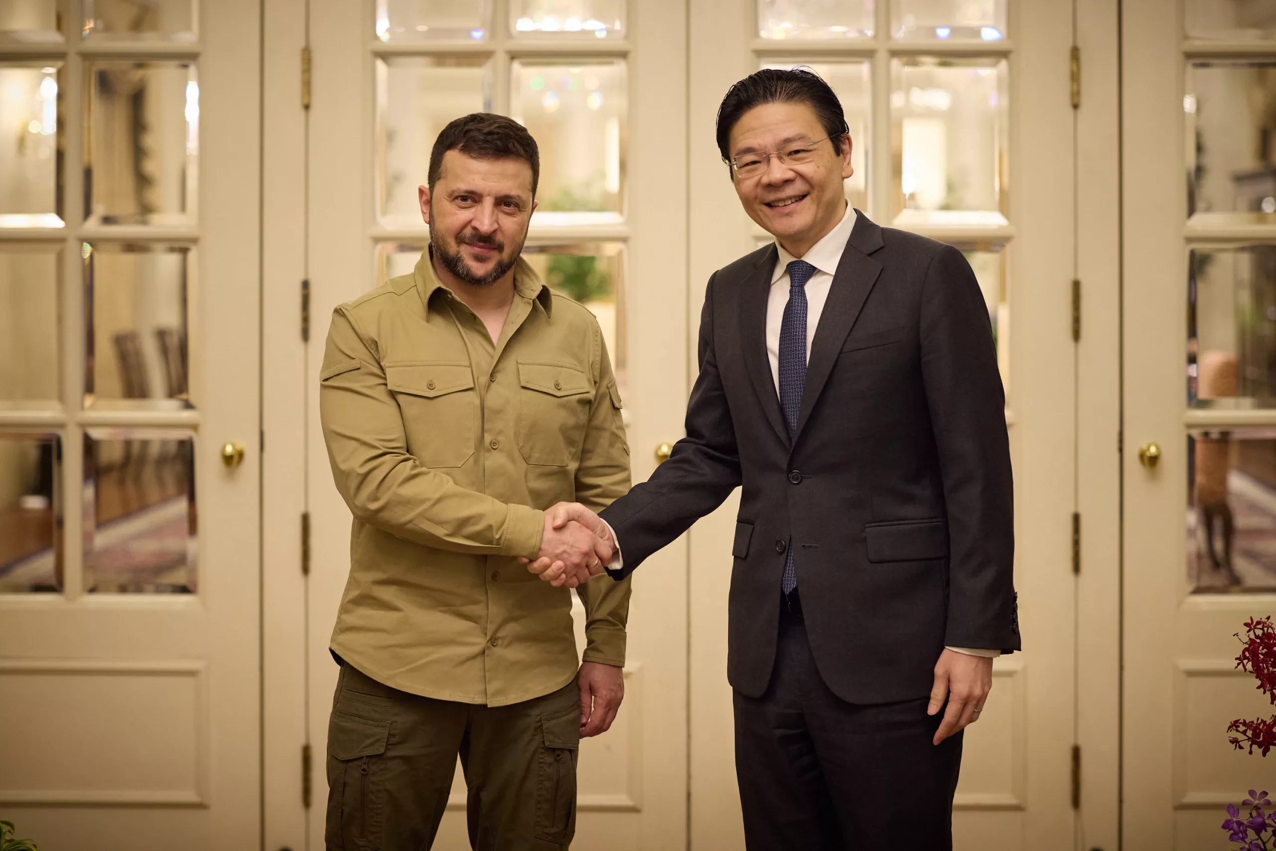 Zelenskyy invites Singapore PM Wong to Ukraine-led peace meet in Switzerland, lashes out at China