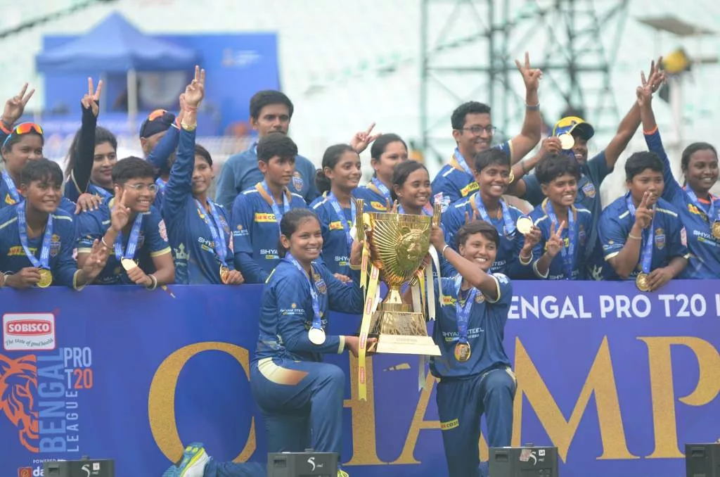 Bengal Pro T20: Lux Shyam Kolkata Tigers win inaugural title, defeat Murshidabad Kueens by five runs