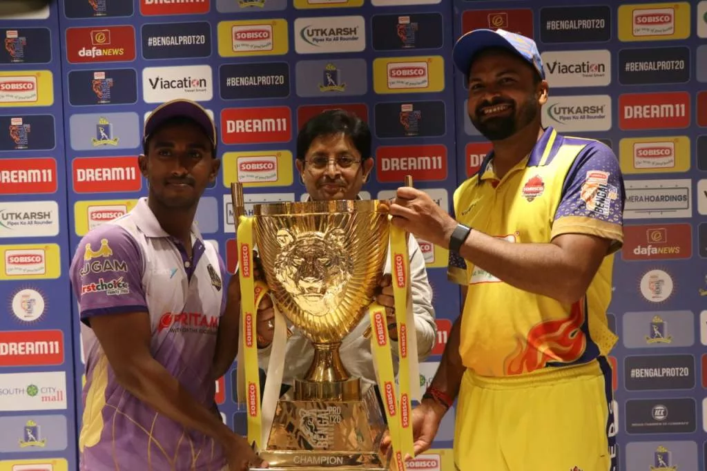 Bengal Pro T20: Sobisco Smashers Malda & Murshidabad Kings declared joint-winners as rain washes out play