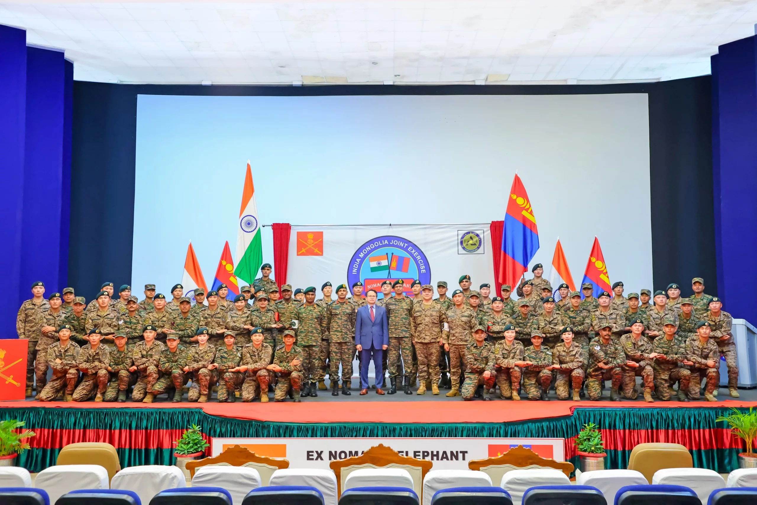 India-Mongolia hosts Joint Military Exercise