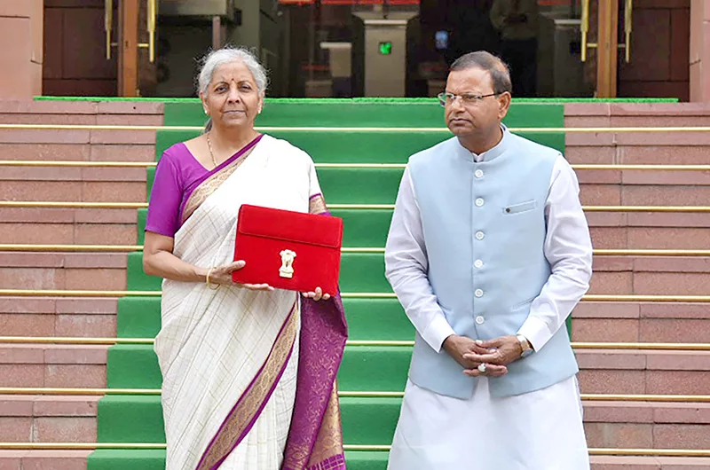 Nirmala Sitharaman presents Indian Budget which eyes  jobs creation, pleases salaried class