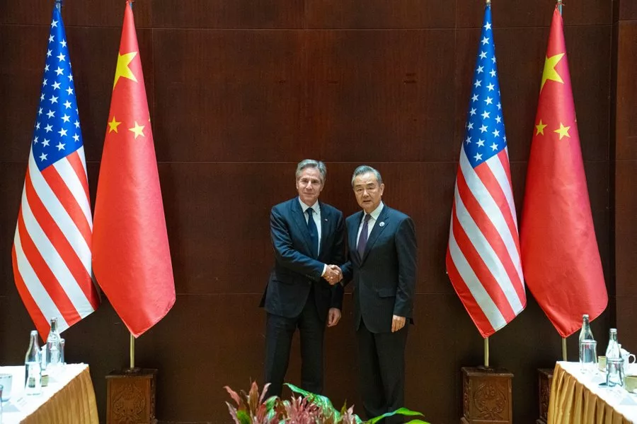 Antony Blinken meets Chinese counterpart Wang Yi in Laos, raises concern over Beijing’s ‘destabilizing actions’ in South China Sea