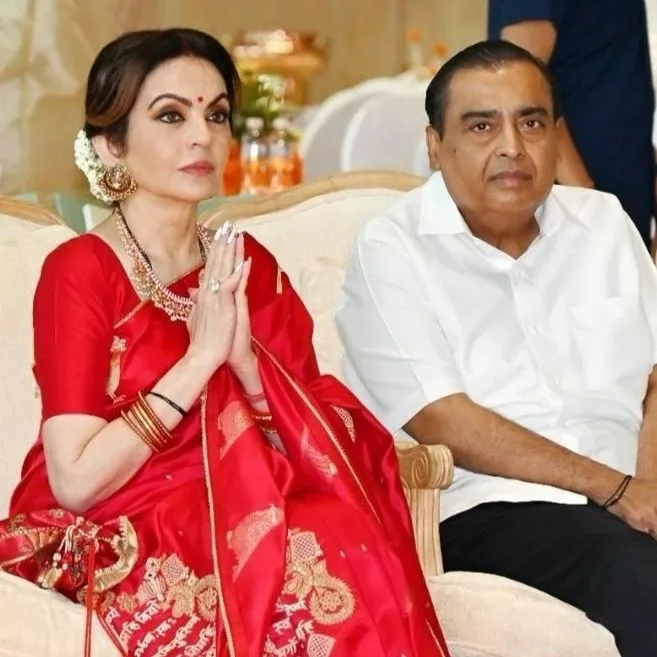 Nita Ambani, Mukesh Ambani. Photo courtesy: Collected