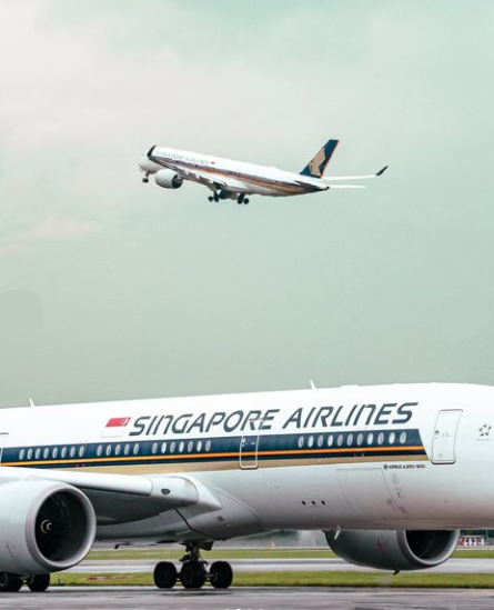 Aircraft at Changi Airport