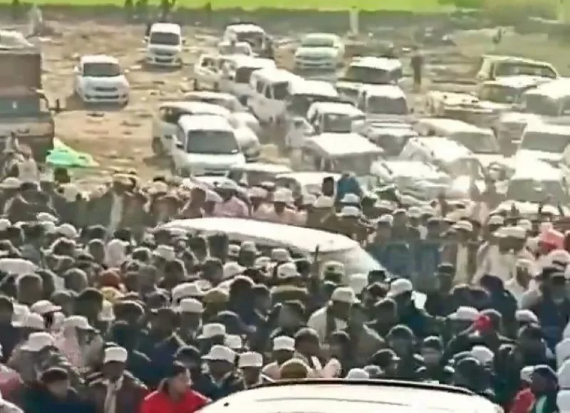 A stampede during a religious event in Uttar Pradesh left 116 people dead.