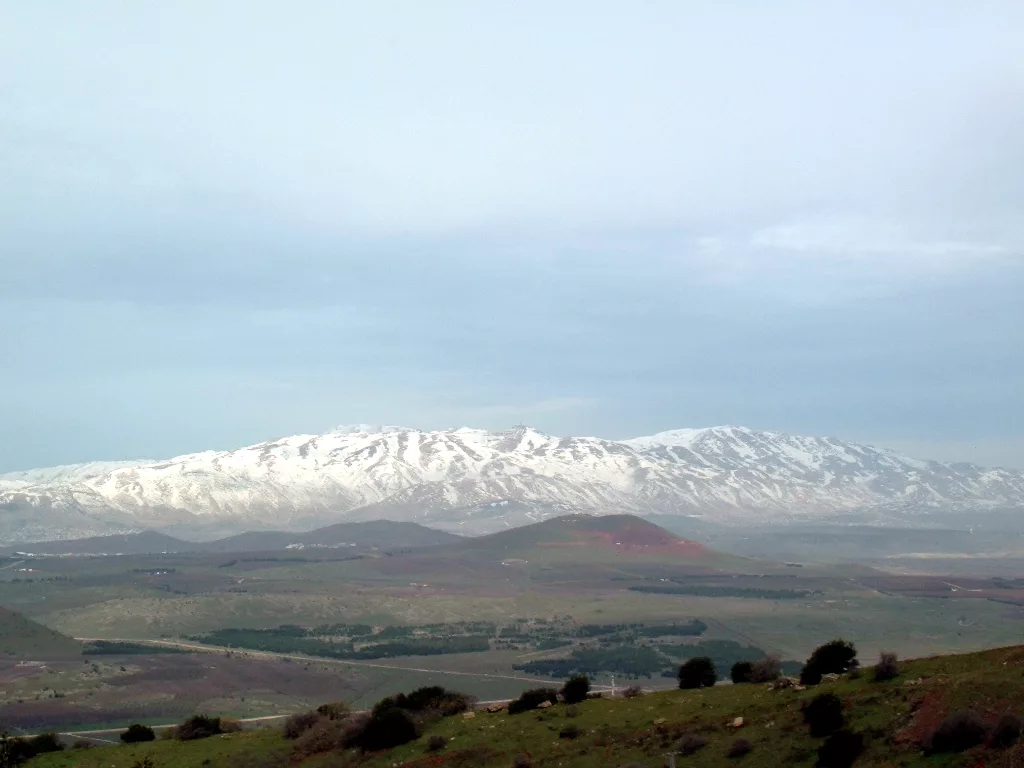 Mount Hermon. Photo courtesy: Wikipedia