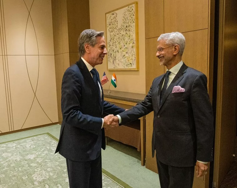 EAM S Jaishankar meets Antony Blinken ahead of Quad Foreign Ministers’ meeting in Tokyo, discusses regional and global issues 